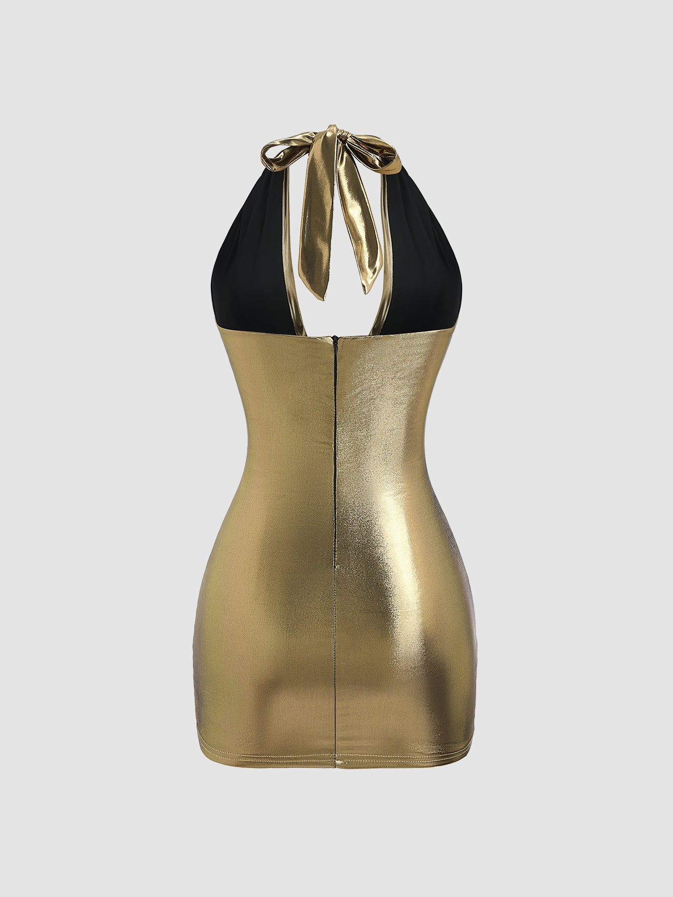 Loír Allure® - Premium Golden Sheath Dress