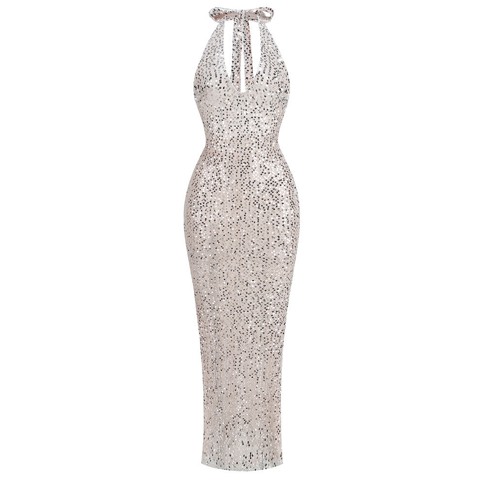 Loír Allure® - Premium Backless Luminous Cloth Dress