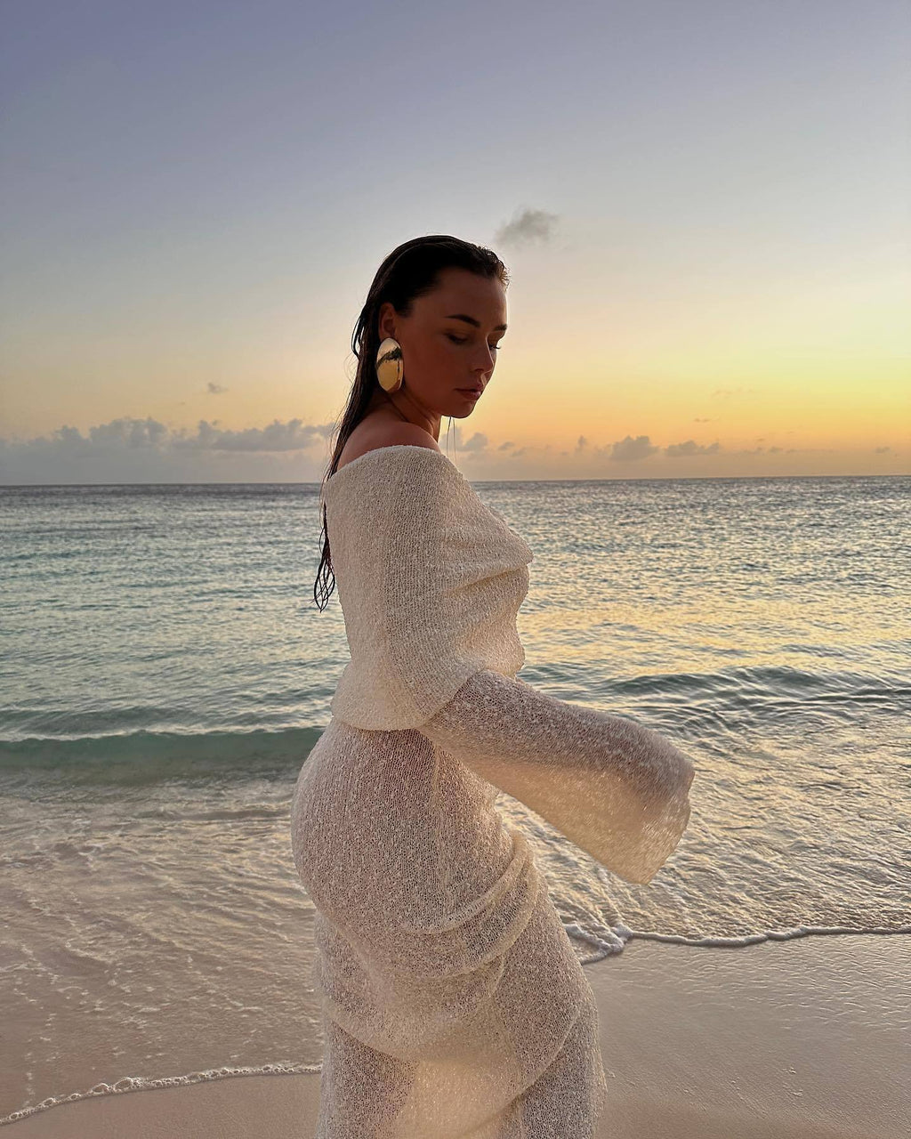 Loír Allure® - Knitted Long-Sleeved Dress